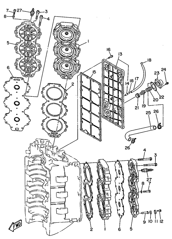 Cylinder. картер 2