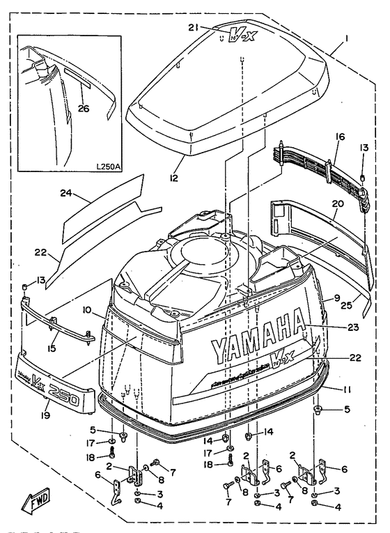Top cowling