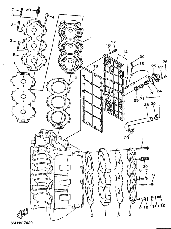 Cylinder. картер 2