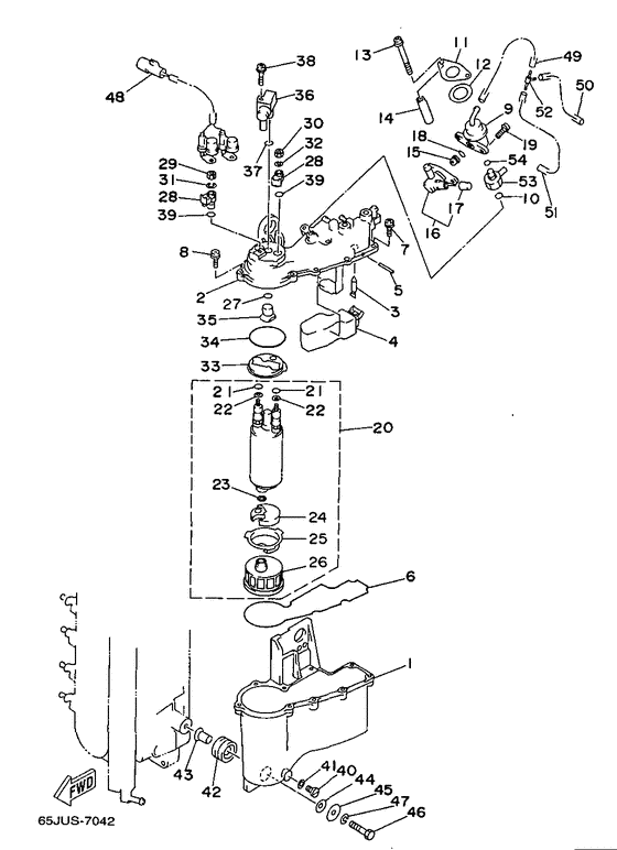 Filtre injection pompe