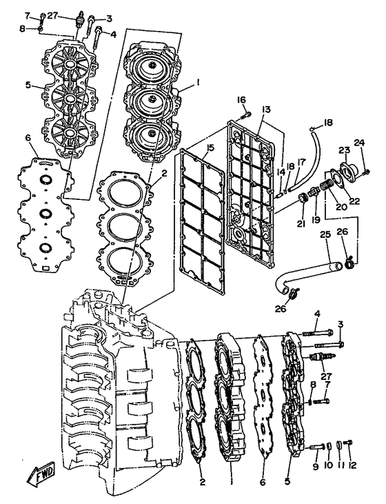 Cylinder. картер 2
