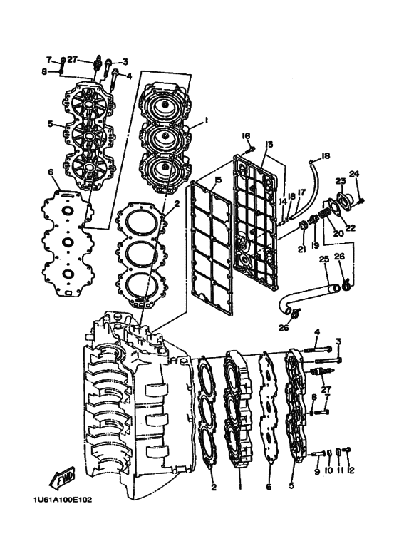Цилиндр и картер 2