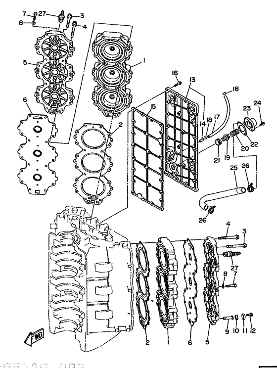 Cylinder. картер 2