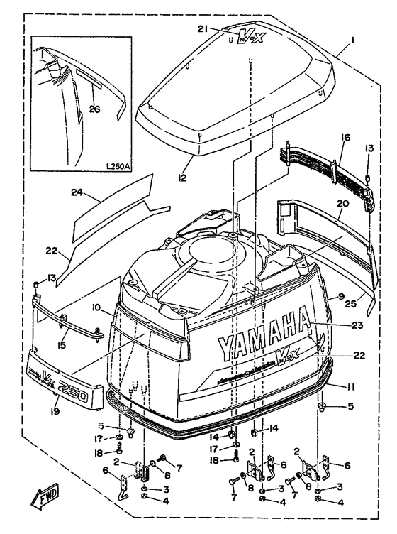 Top cowling