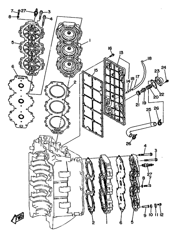 Cylinder. картер 2