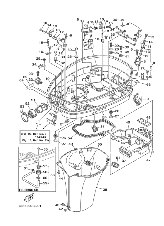 Bottom cowling