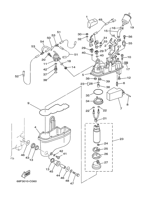 Vapor separator 1