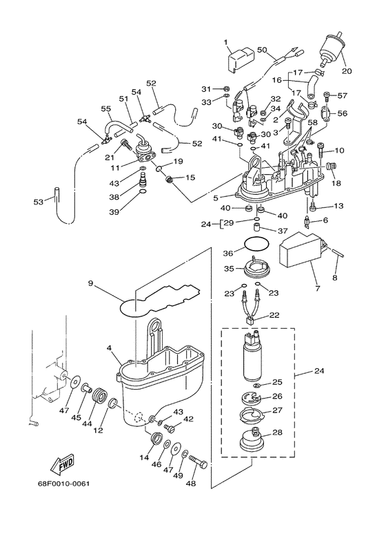 Vapor separator 1