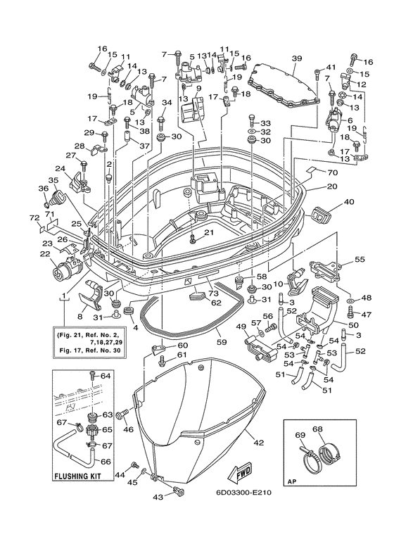Bottom cowling