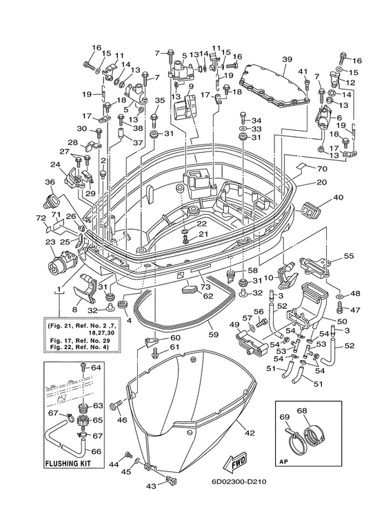 Bottom cowling