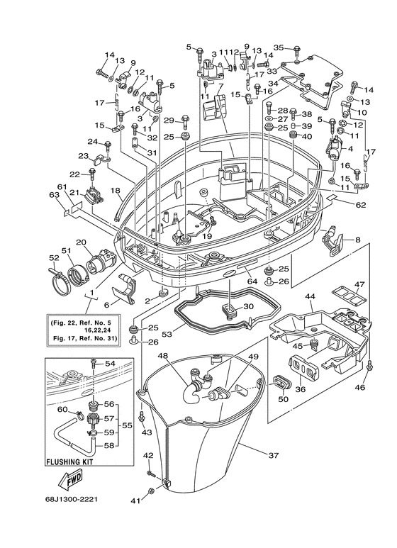 Bottom cowling