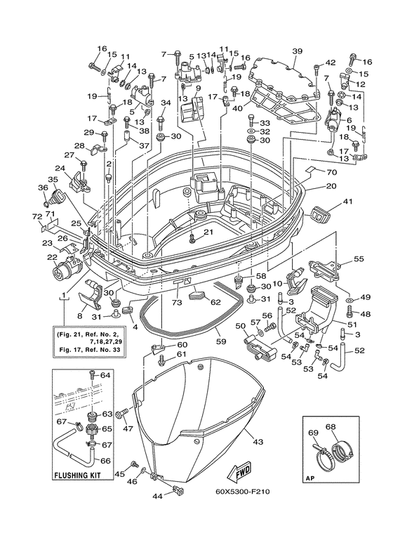 Bottom cowling