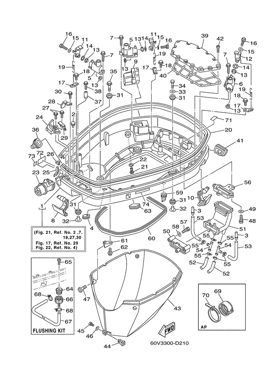 Bottom cowling