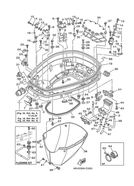 Bottom cowling
