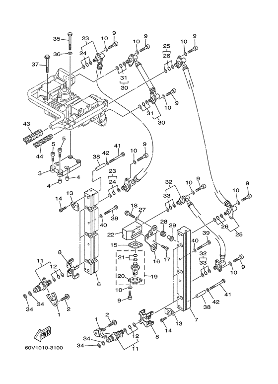 Топливный injection nozzle