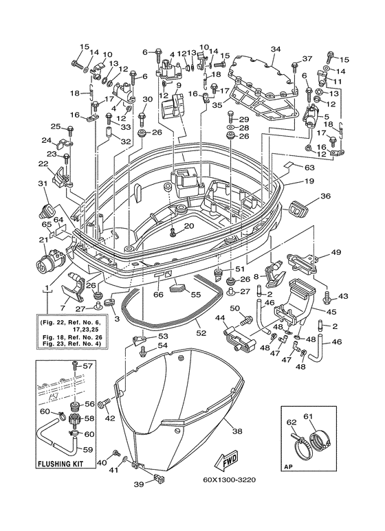 Bottom cowling