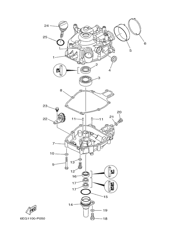 Цилиндр картер 2