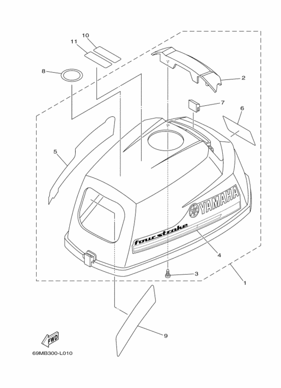 Top cowling