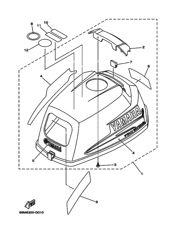 Top cowling
