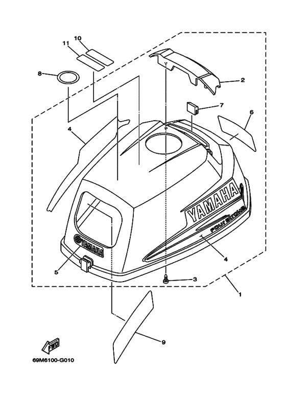 Top cowling