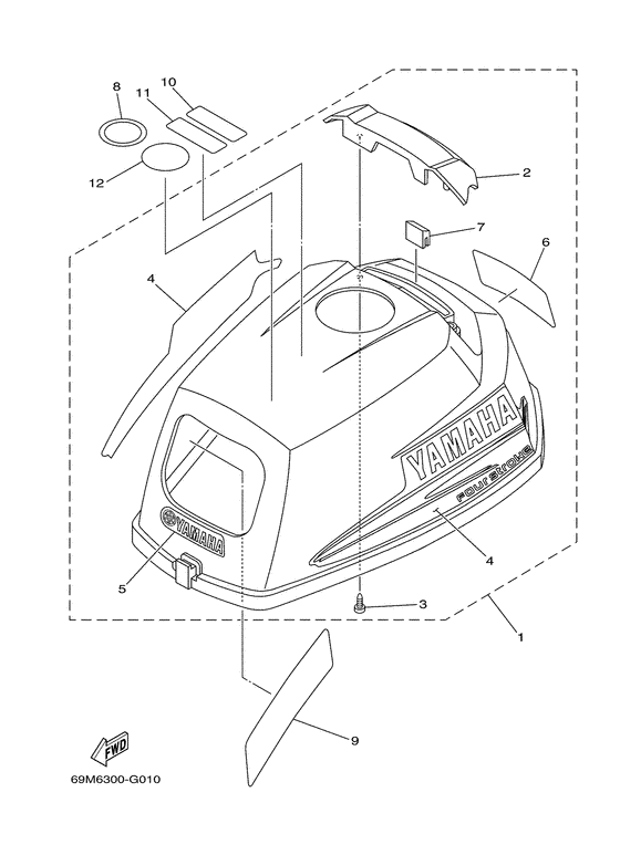 Top cowling