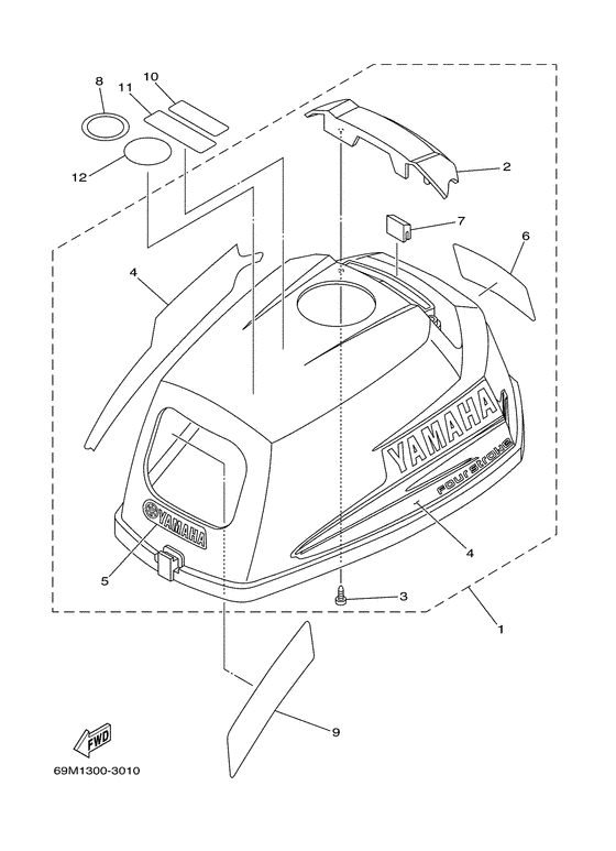 Top cowling