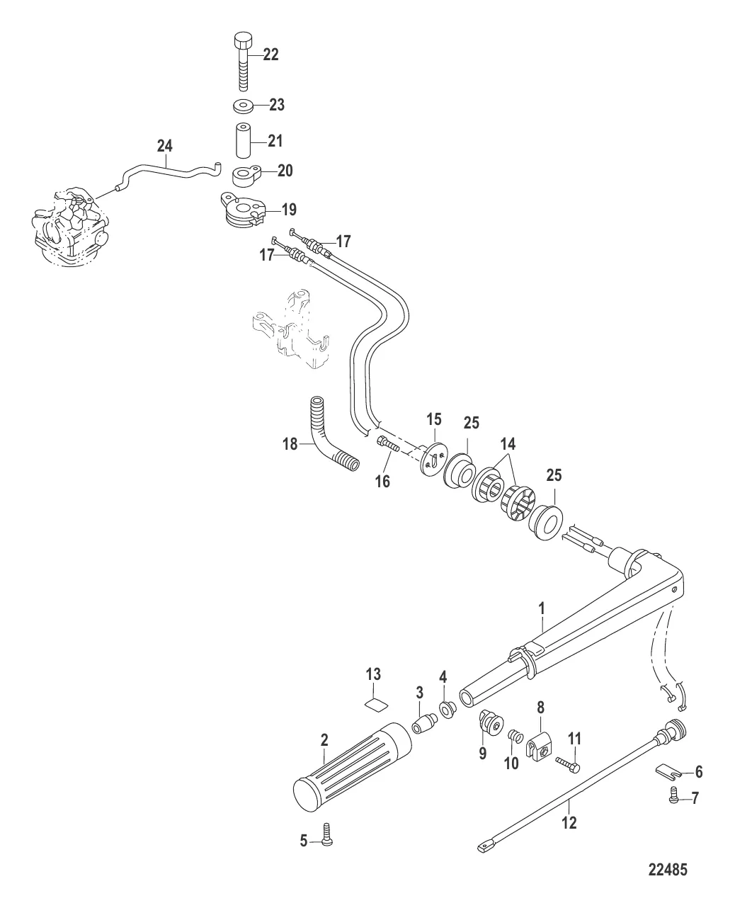 Tiller Handle