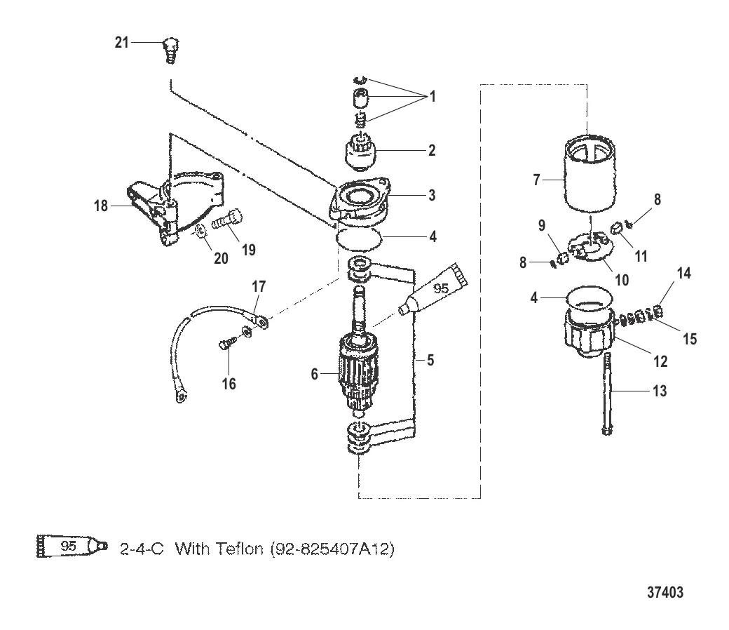STARTER MOTOR ASSEMBLY