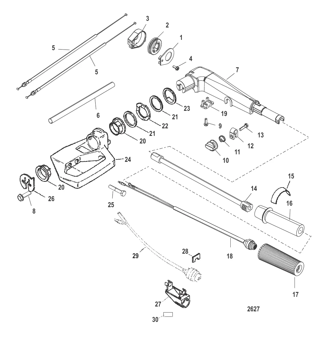 Tiller Handle