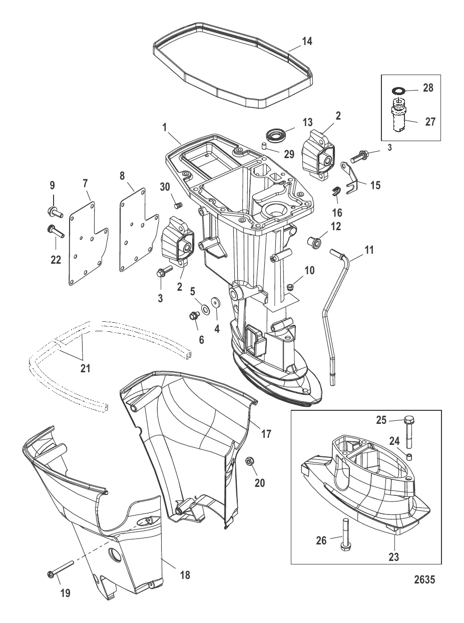 Driveshaft Housing