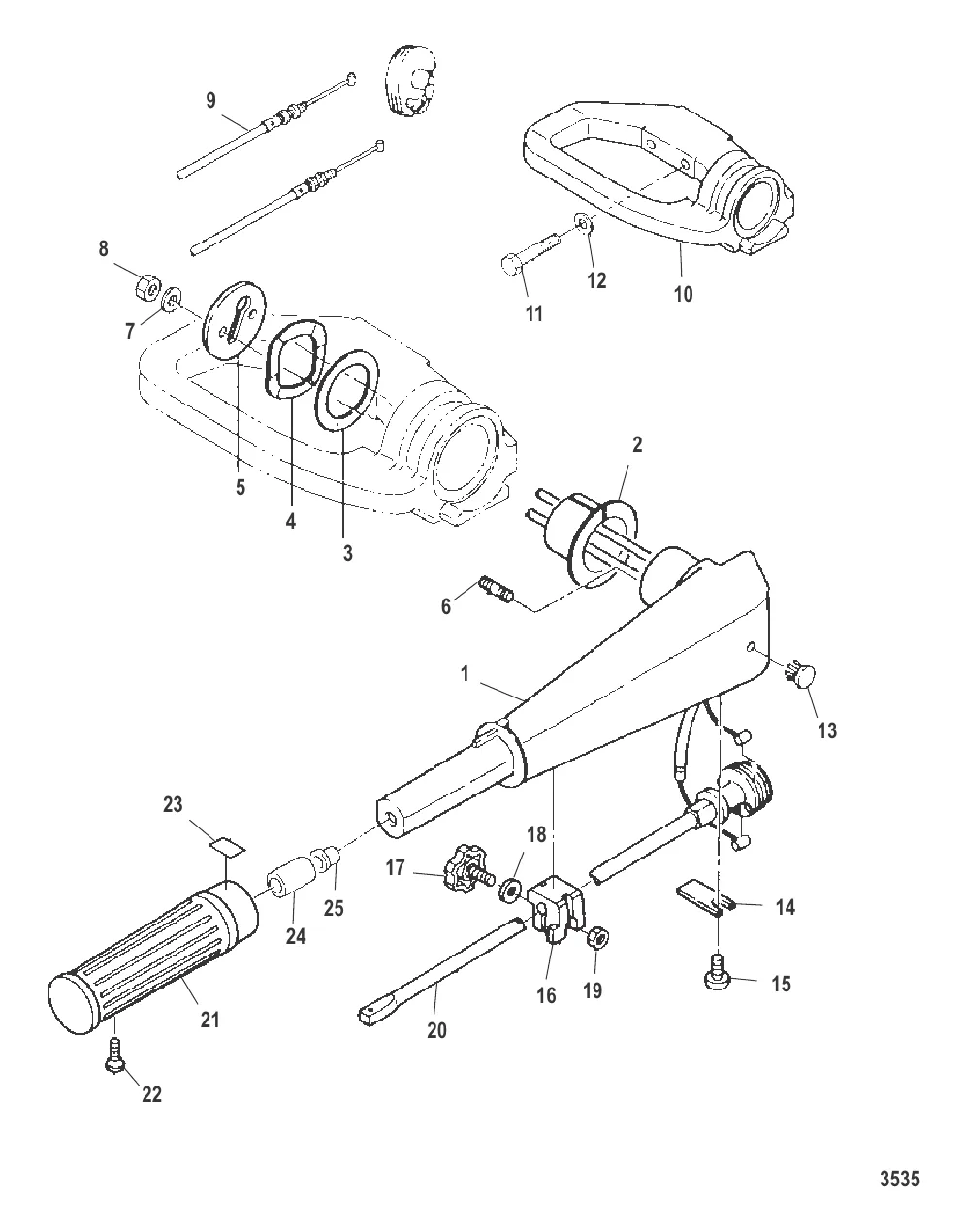 Tiller Handle