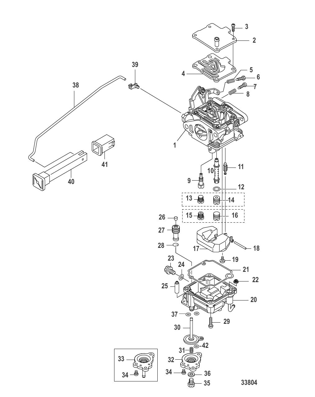 Carburetor 0R686021 and Up