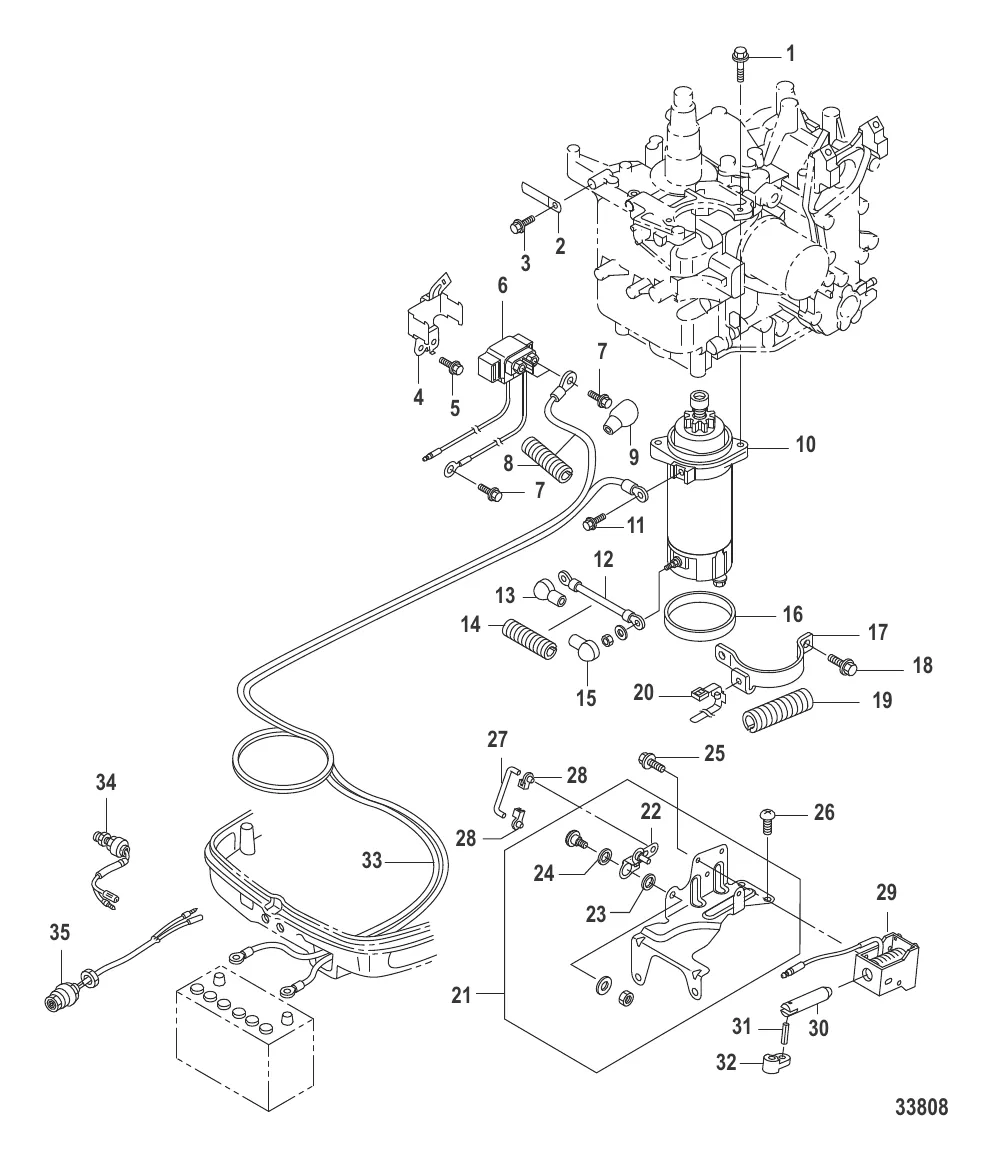Electrical Components Starter Motor and Solenoids