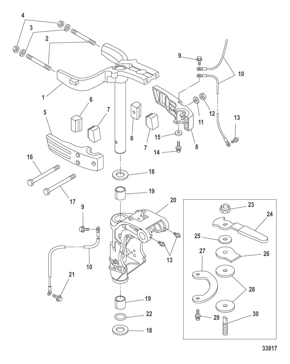 Steering Arm/Swivel Bracket