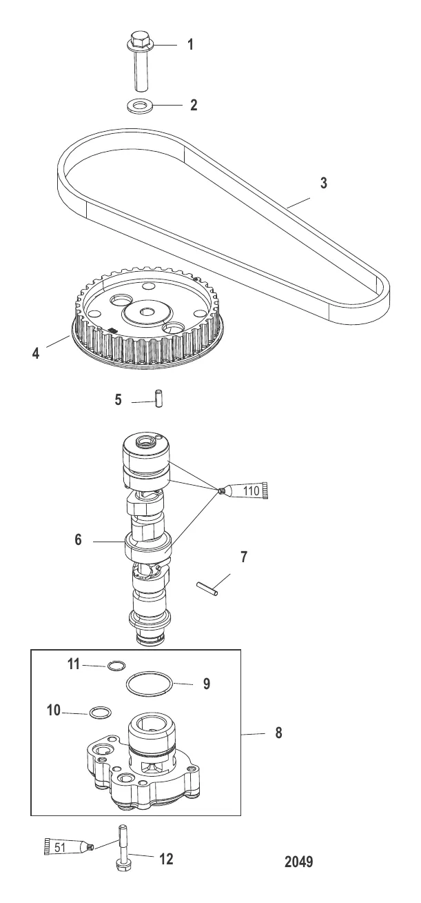 Camshaft/Oil Pump