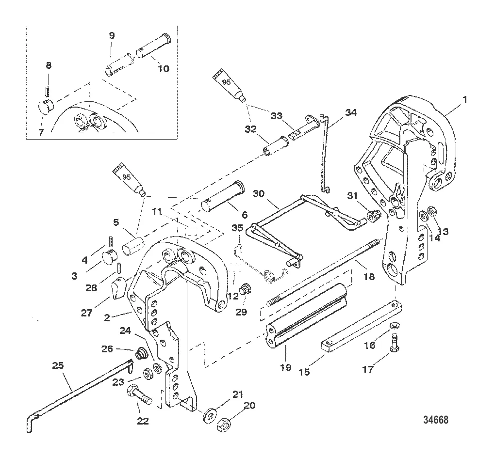 Clamp Bracket Remote Control