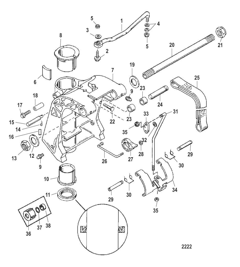 Swivel Bracket Remote Control