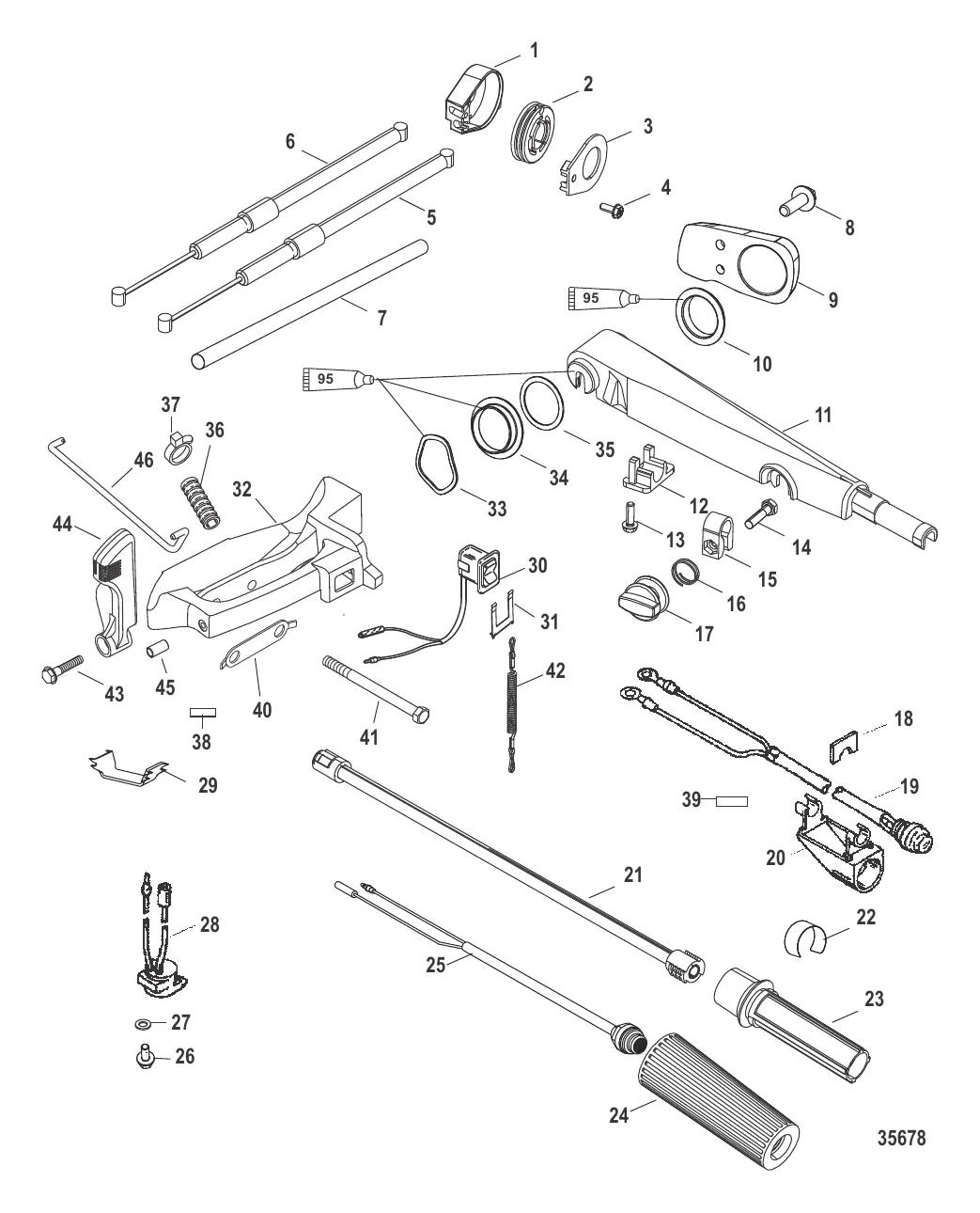 Tiller Handle