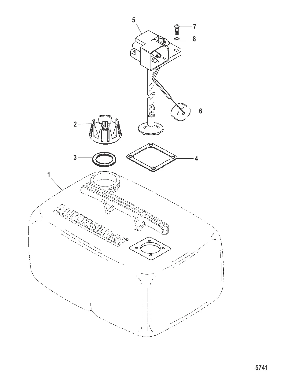 Fuel Tank Assembly (6.6 Gallon)