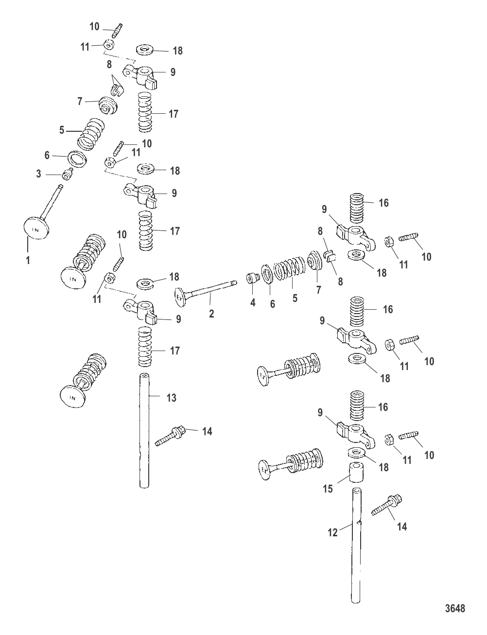 Intake and Exhaust Valves