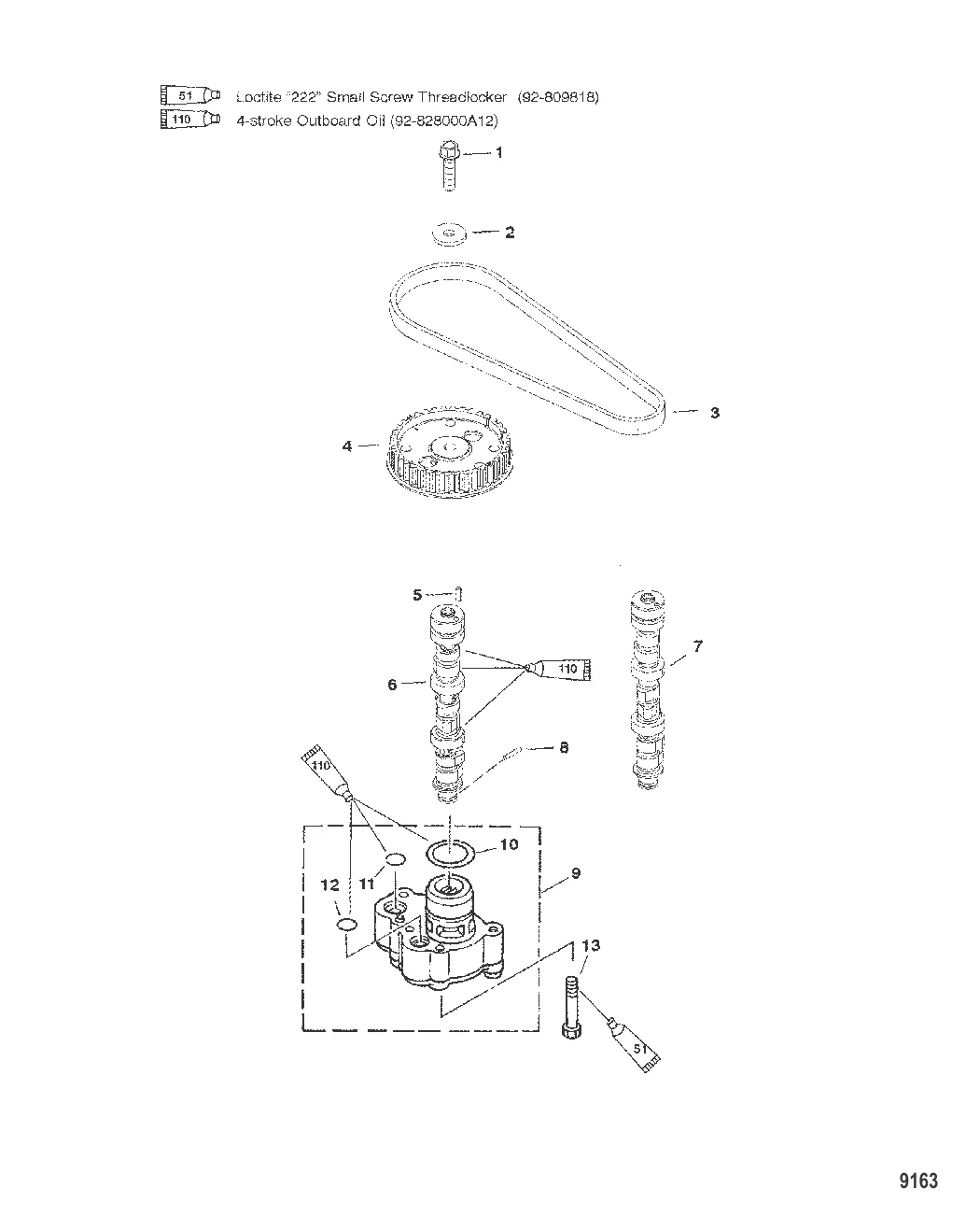 Camshaft/Oil Pump