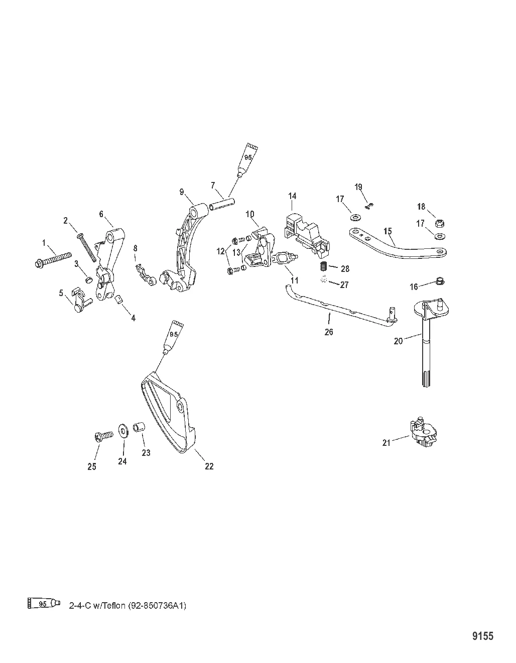 Linkage (Manual Bigfoot-0G960499 and Below)