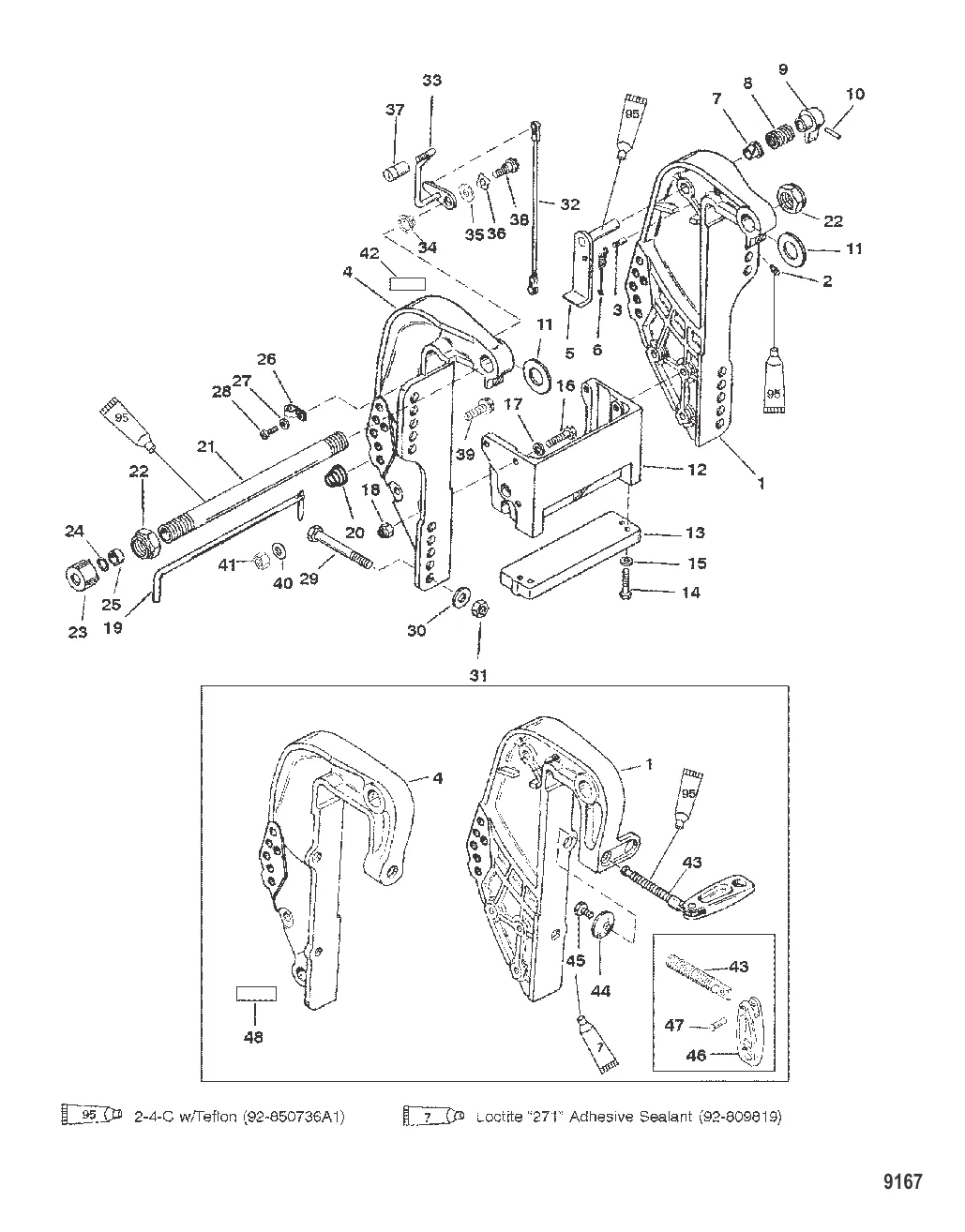Transom Bracket