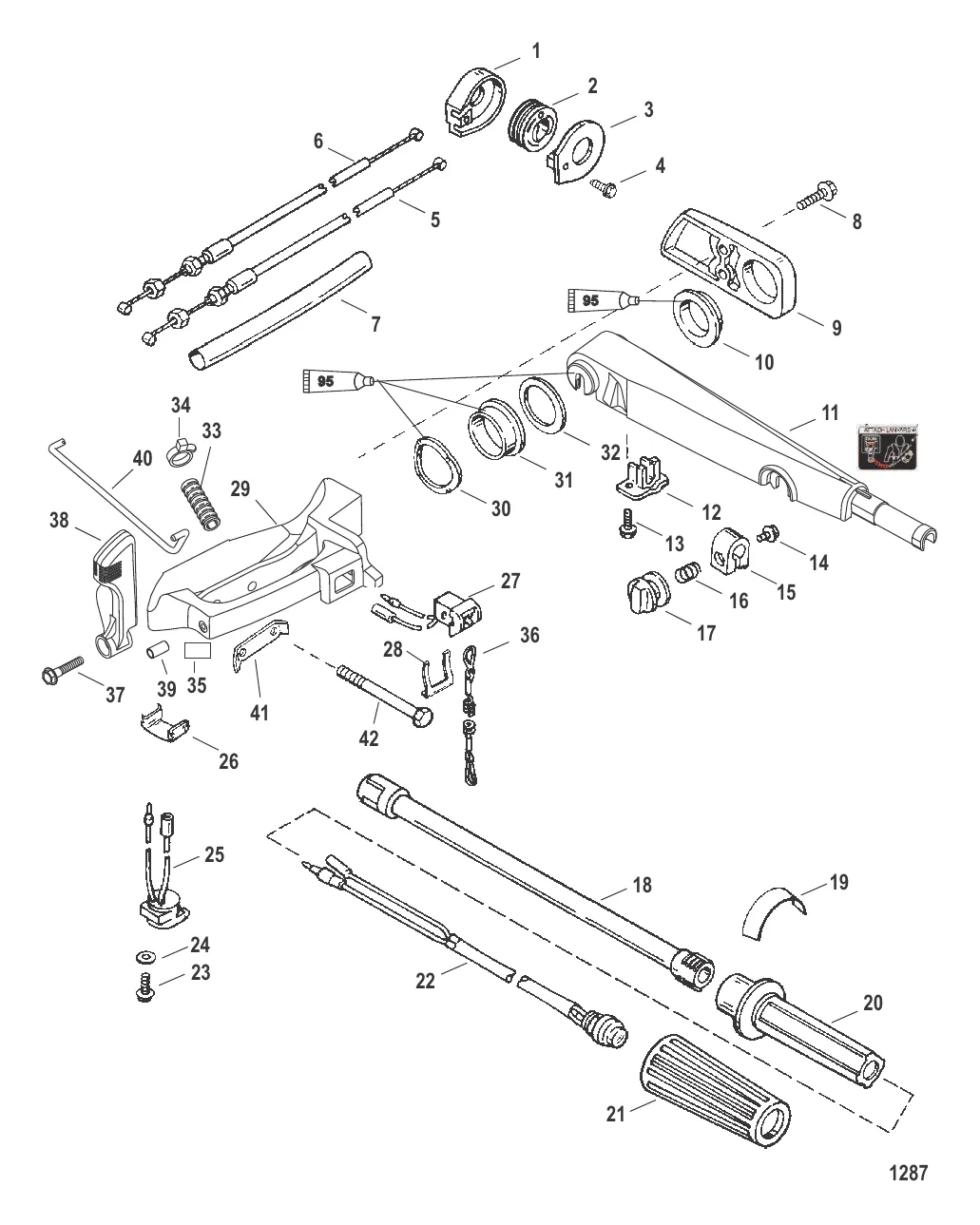 Tiller Handle
