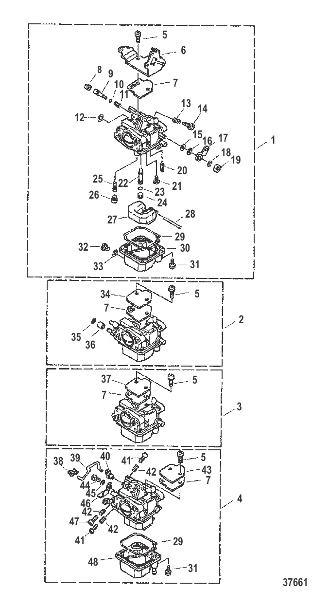 CARBURETOR (ADJUSTABLE PILOT SCREW)
