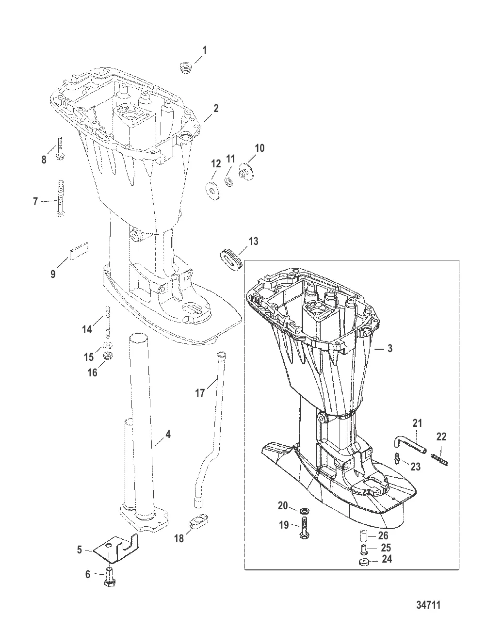 DRIVESHAFT HOUSING