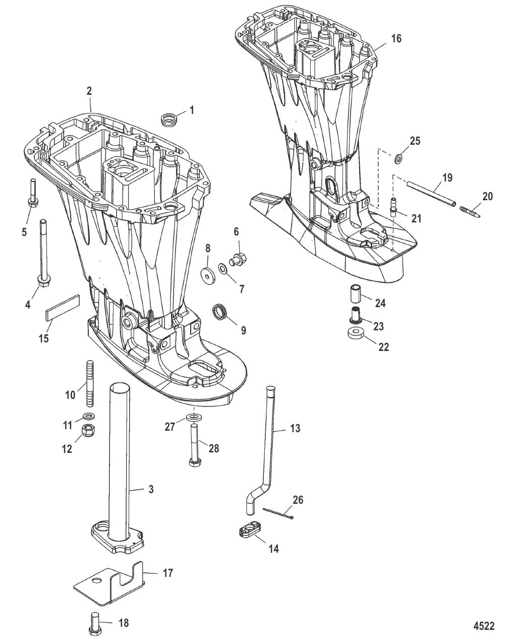 Driveshaft Housing