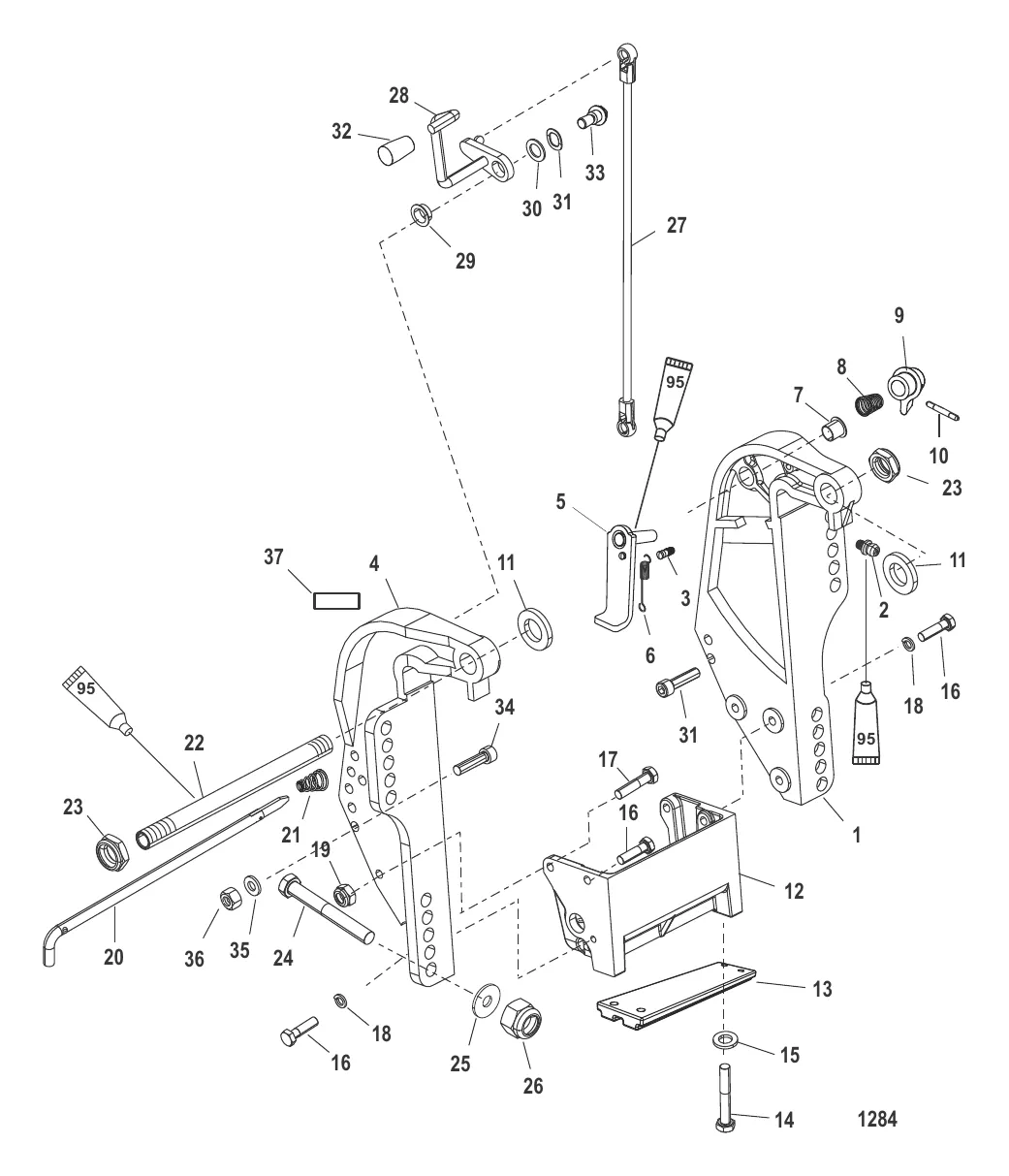 Transom Bracket