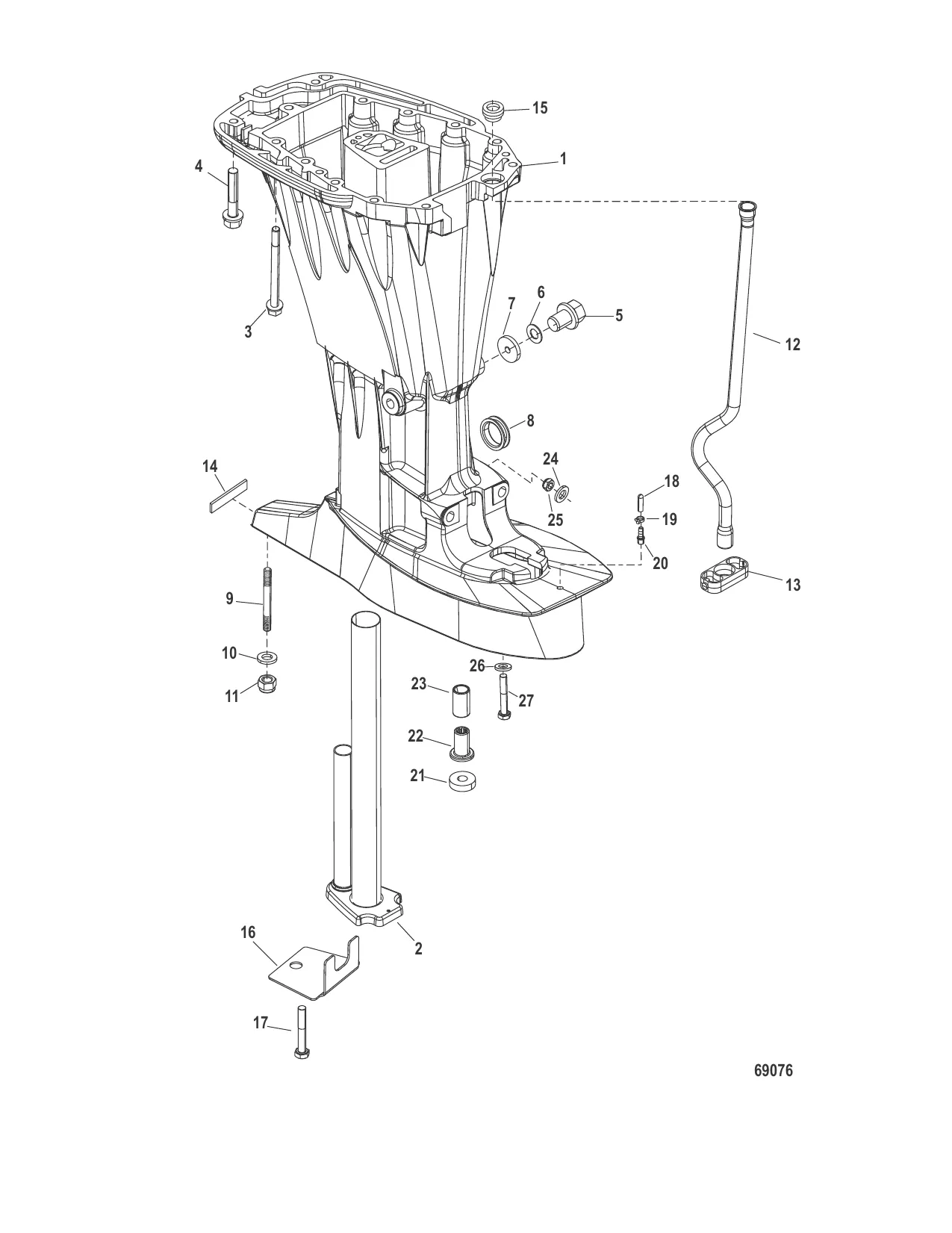 Driveshaft Housing (Long)