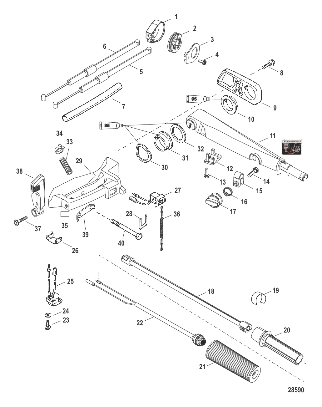 Tiller Handle